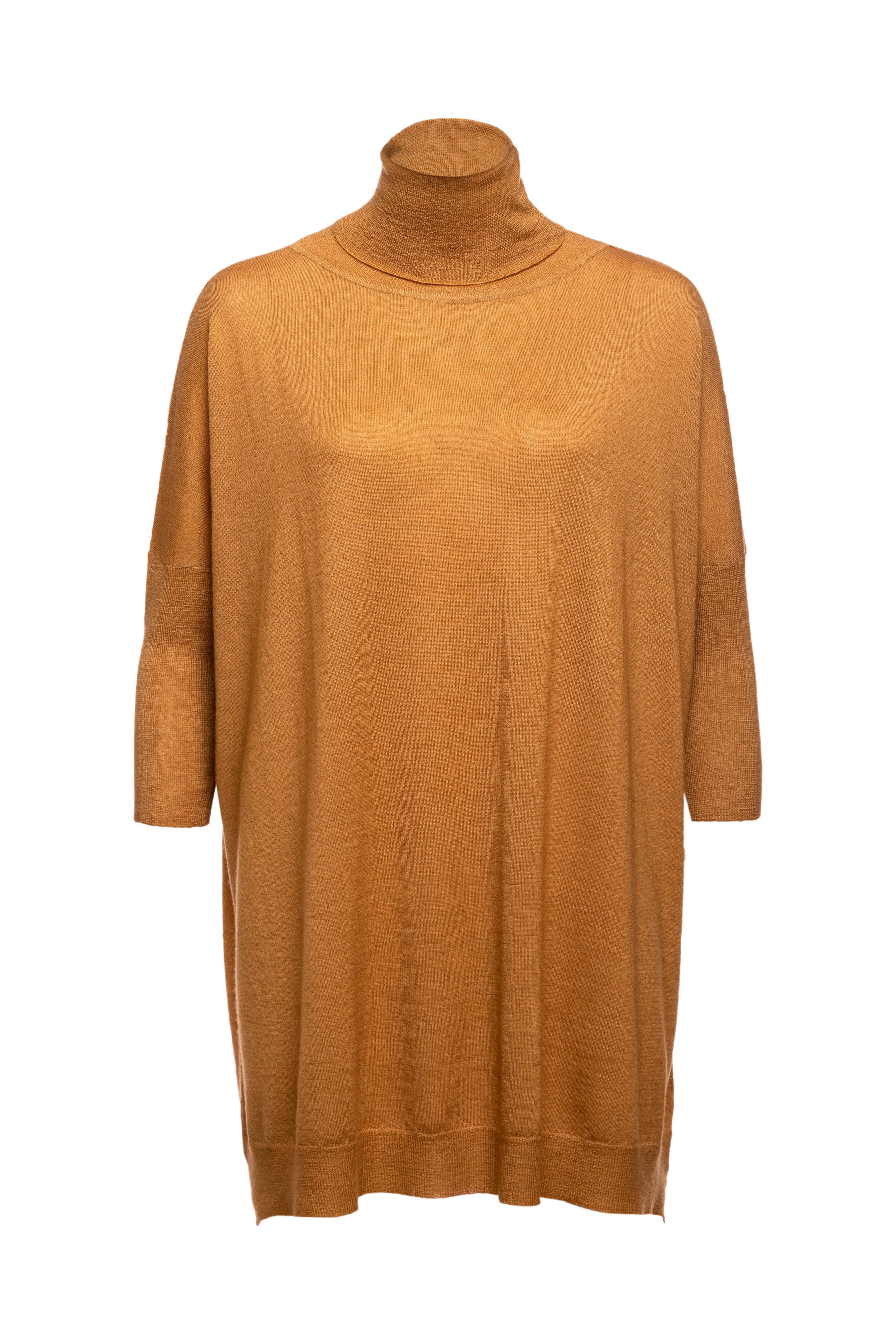 Pyrite Knitted Turtle Neck Top