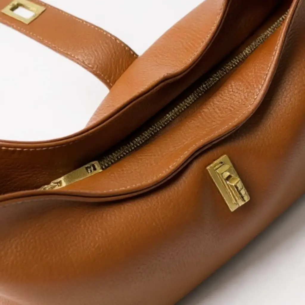 THE CLARA LEATHER SLOUCH BAG