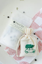Snow on Cedar Sea Salt Soak - Cedar and Juniper Mineral Bath - The Peony Haus