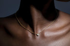 AC Heart Necklace with Gemstone