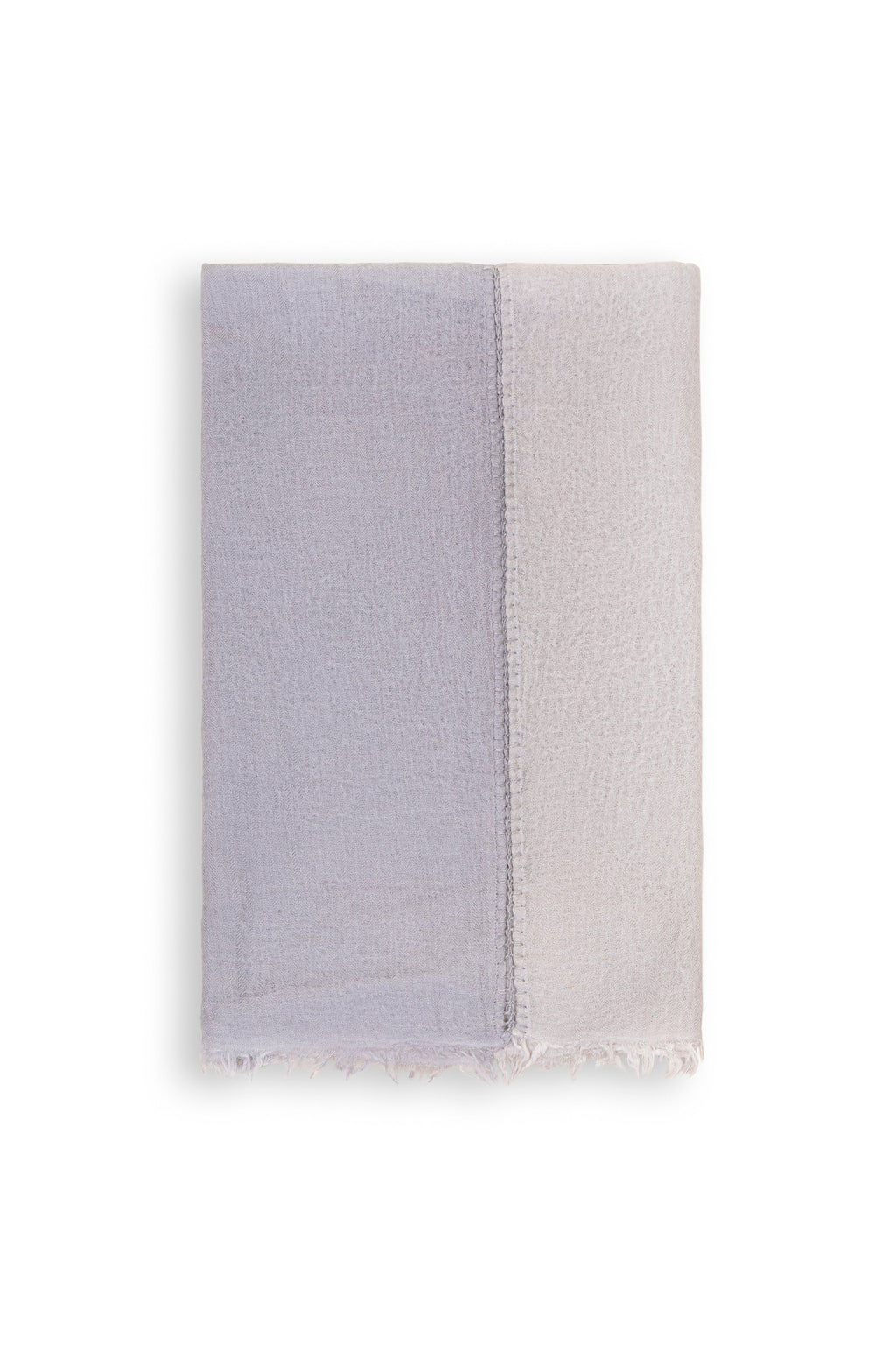100% Baby Wool | Double Layered Stole Plain Scarf