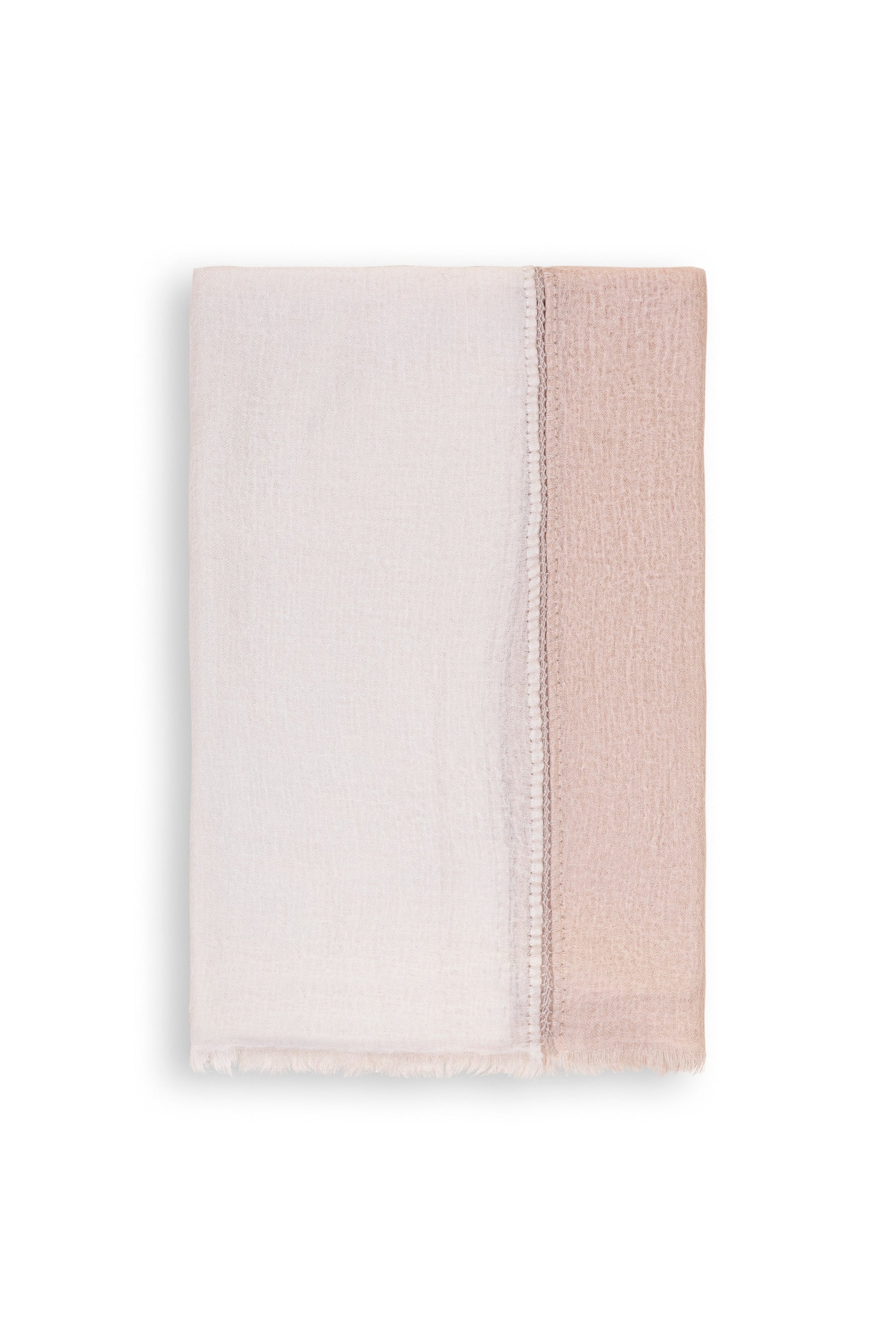100% Baby Wool | Double Layered Stole Plain Scarf