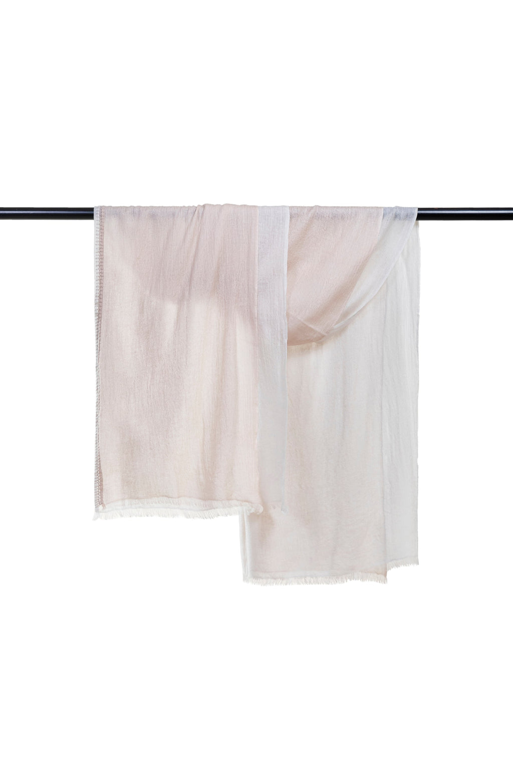 100% Baby Wool | Double Layered Stole Plain Scarf