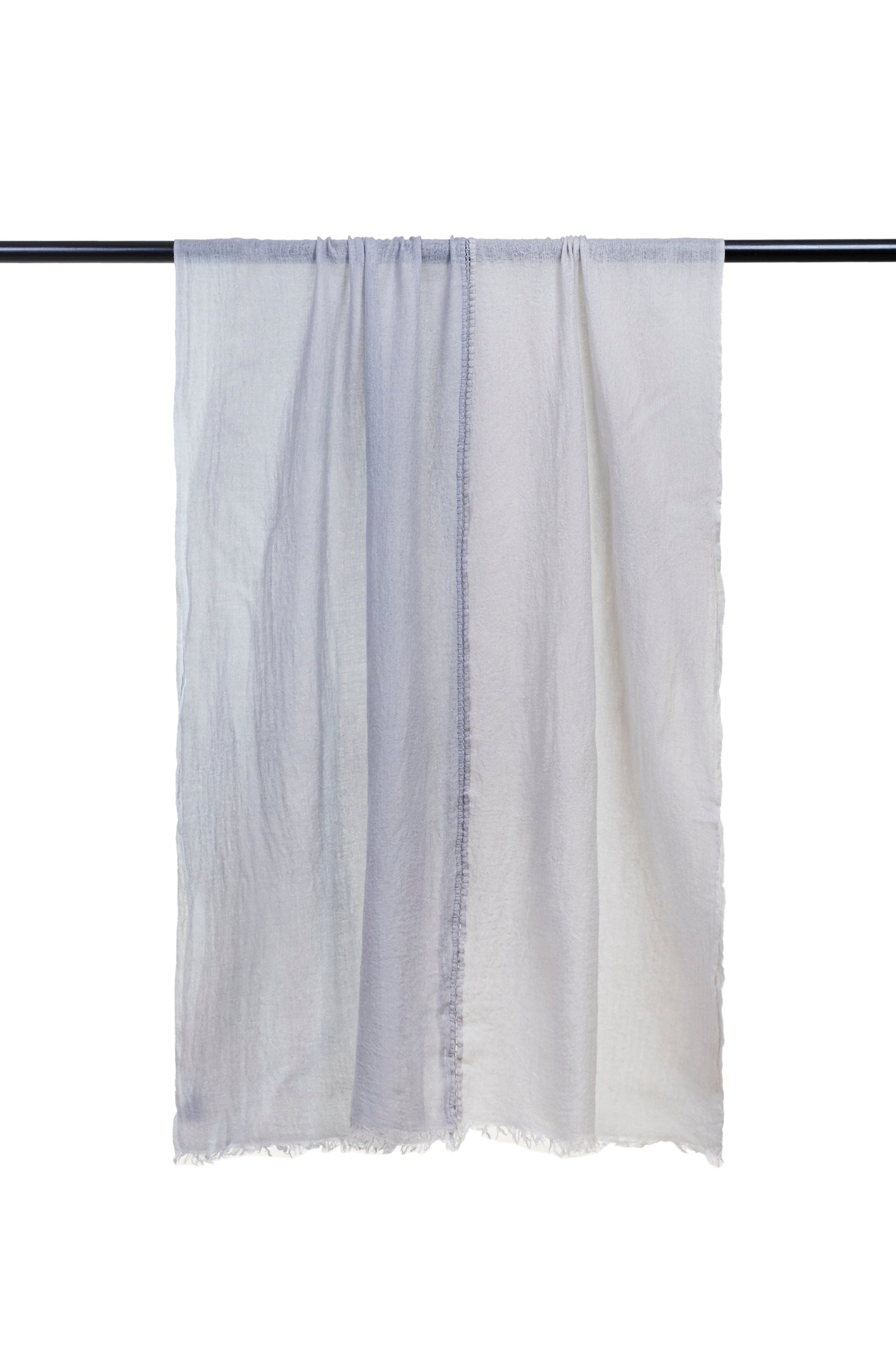 100% Baby Wool | Double Layered Stole Plain Scarf