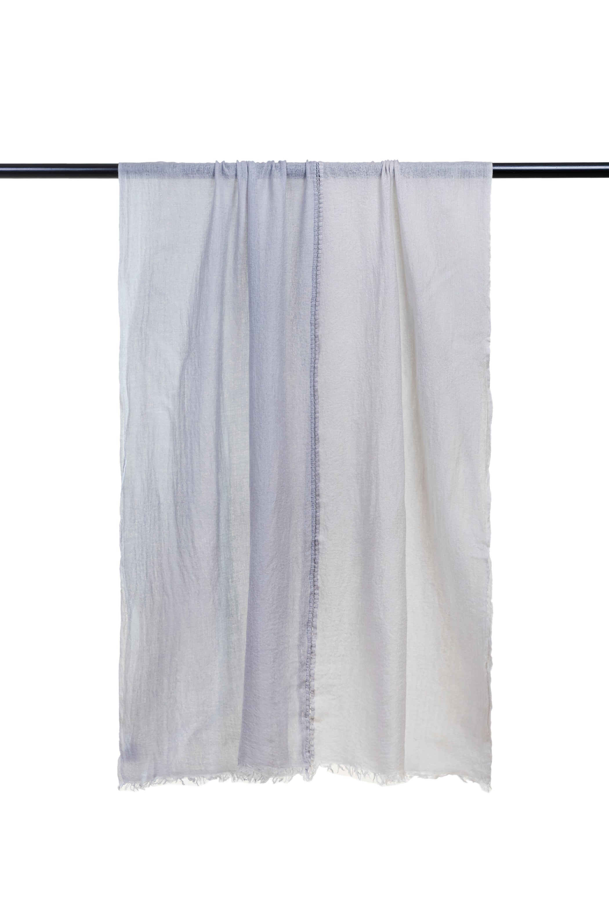 100% Baby Wool | Double Layered Stole Plain Scarf