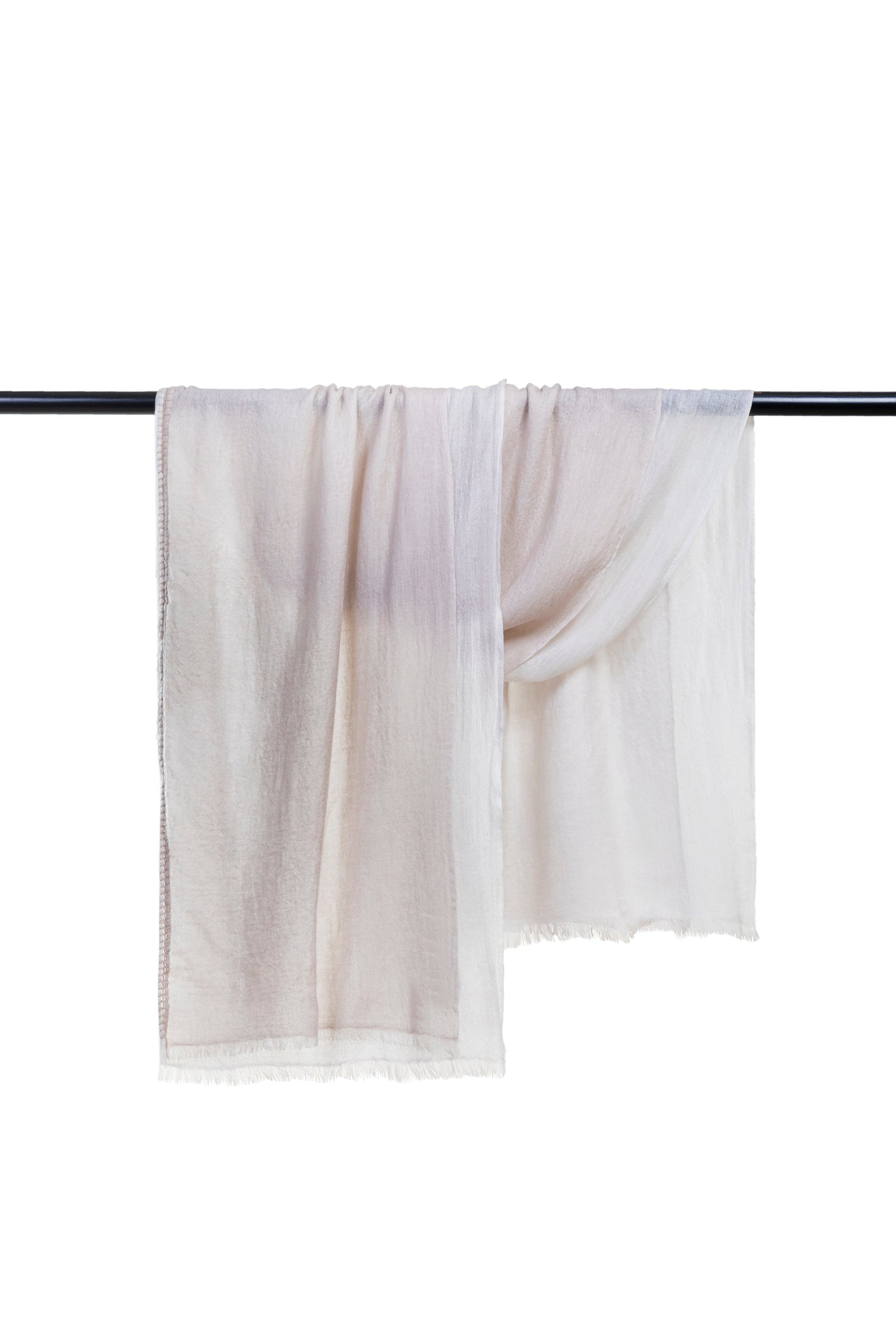 100% Baby Wool | Double Layered Stole Plain Scarf