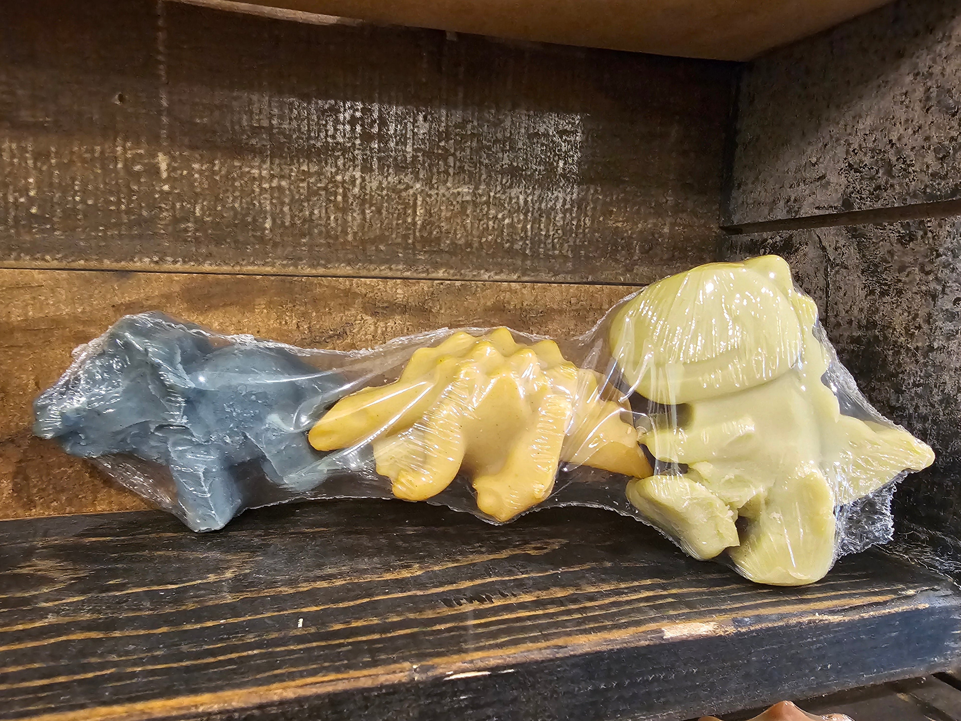 Dino Soap - All-Natural, Unscented Bastille Soap 3-pk