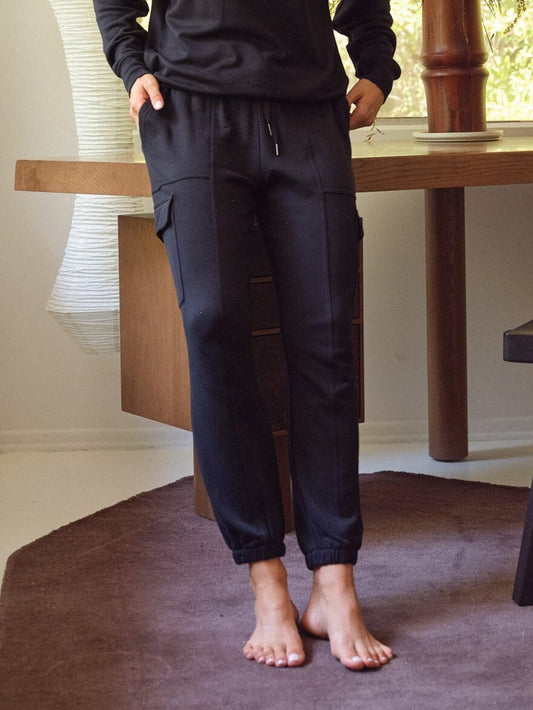 Margot Feather Fleece Cargo Jogger