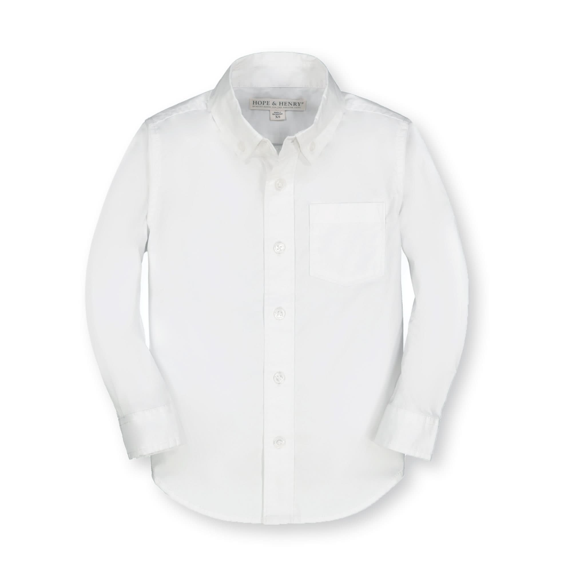 Stretch Poplin Organic Button Down Shirt - 98% Organic Cotton