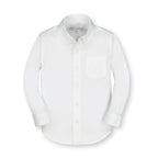 Stretch Poplin Organic Button Down Shirt - 98% Organic Cotton