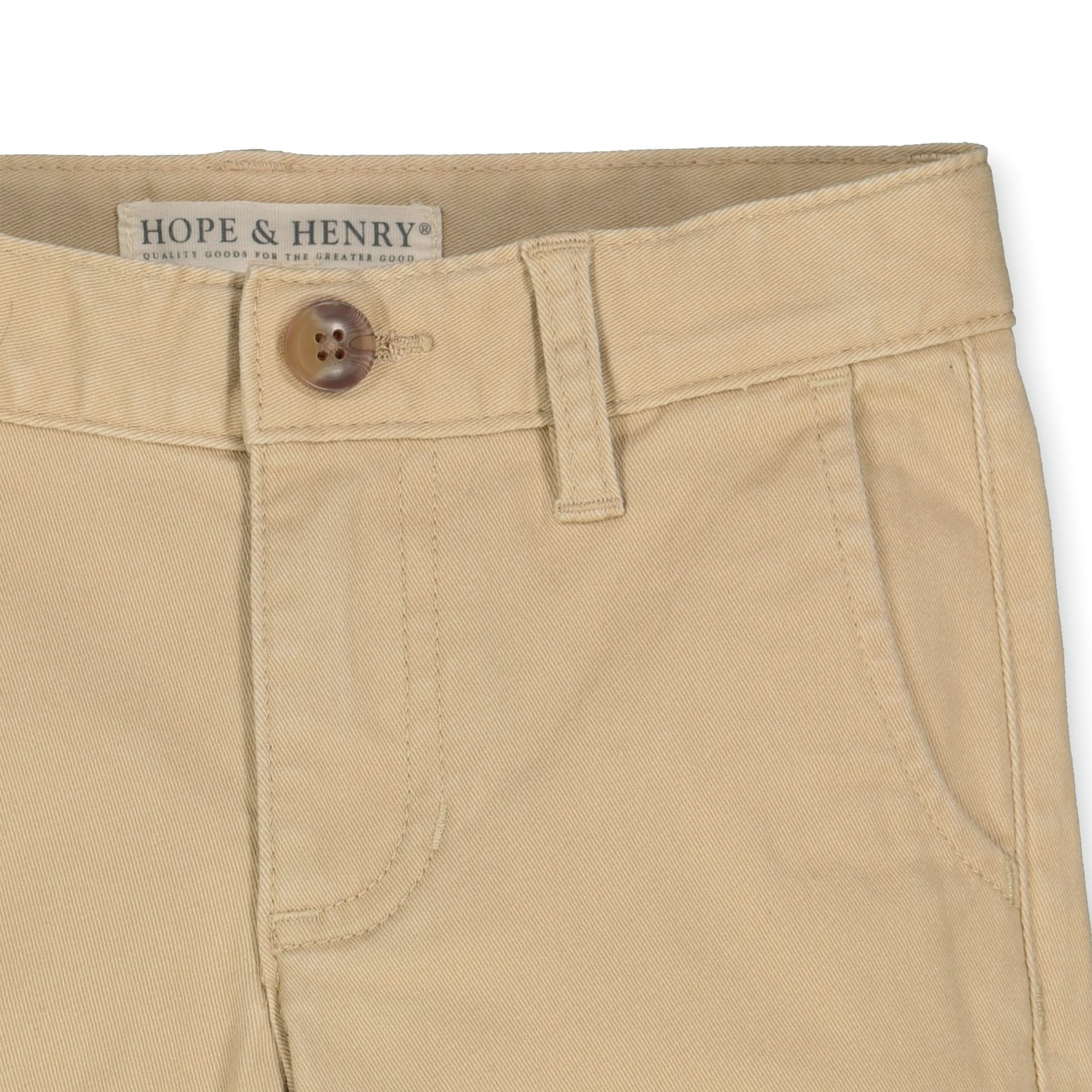 Organic Stretch Twill Chino - 97% Organic Cotton