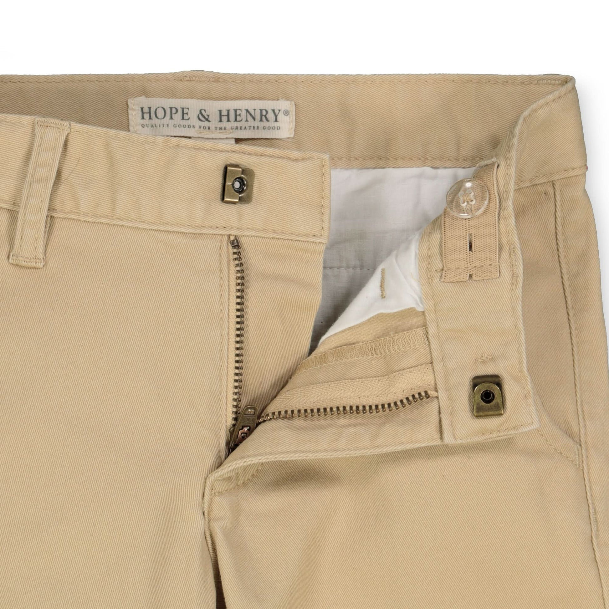 Organic Stretch Twill Chino - 97% Organic Cotton