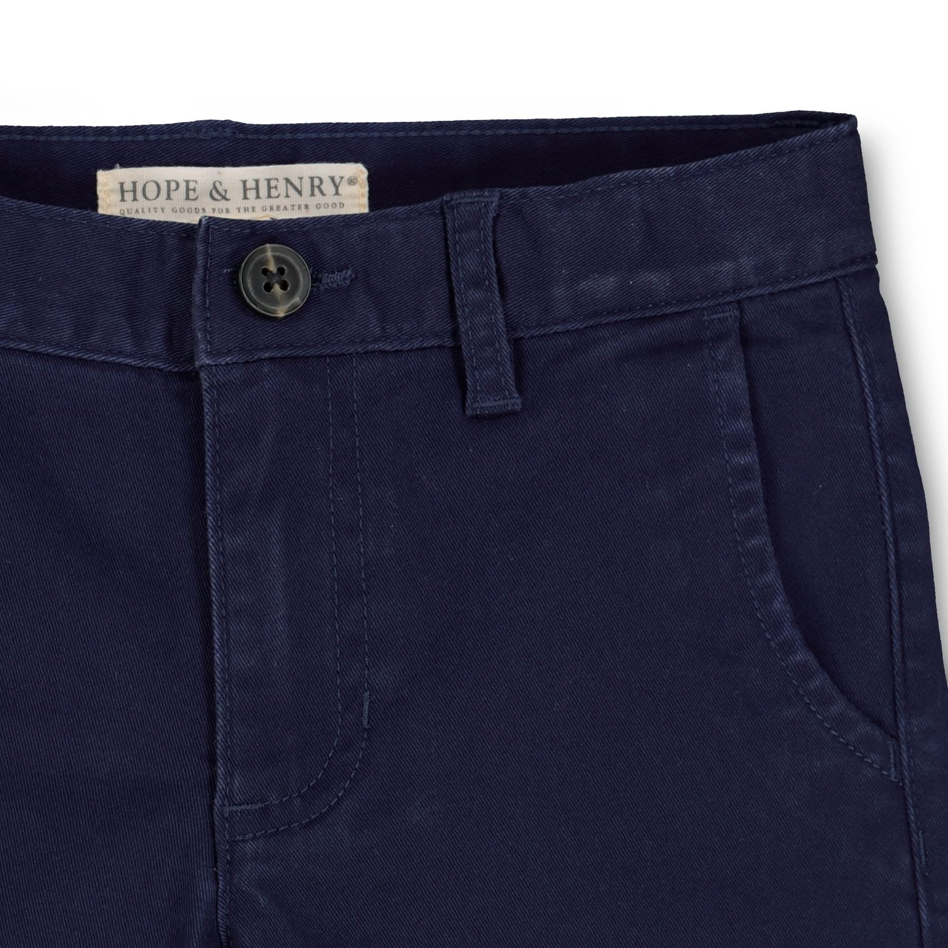Organic Stretch Twill Chino - 97% Organic Cotton
