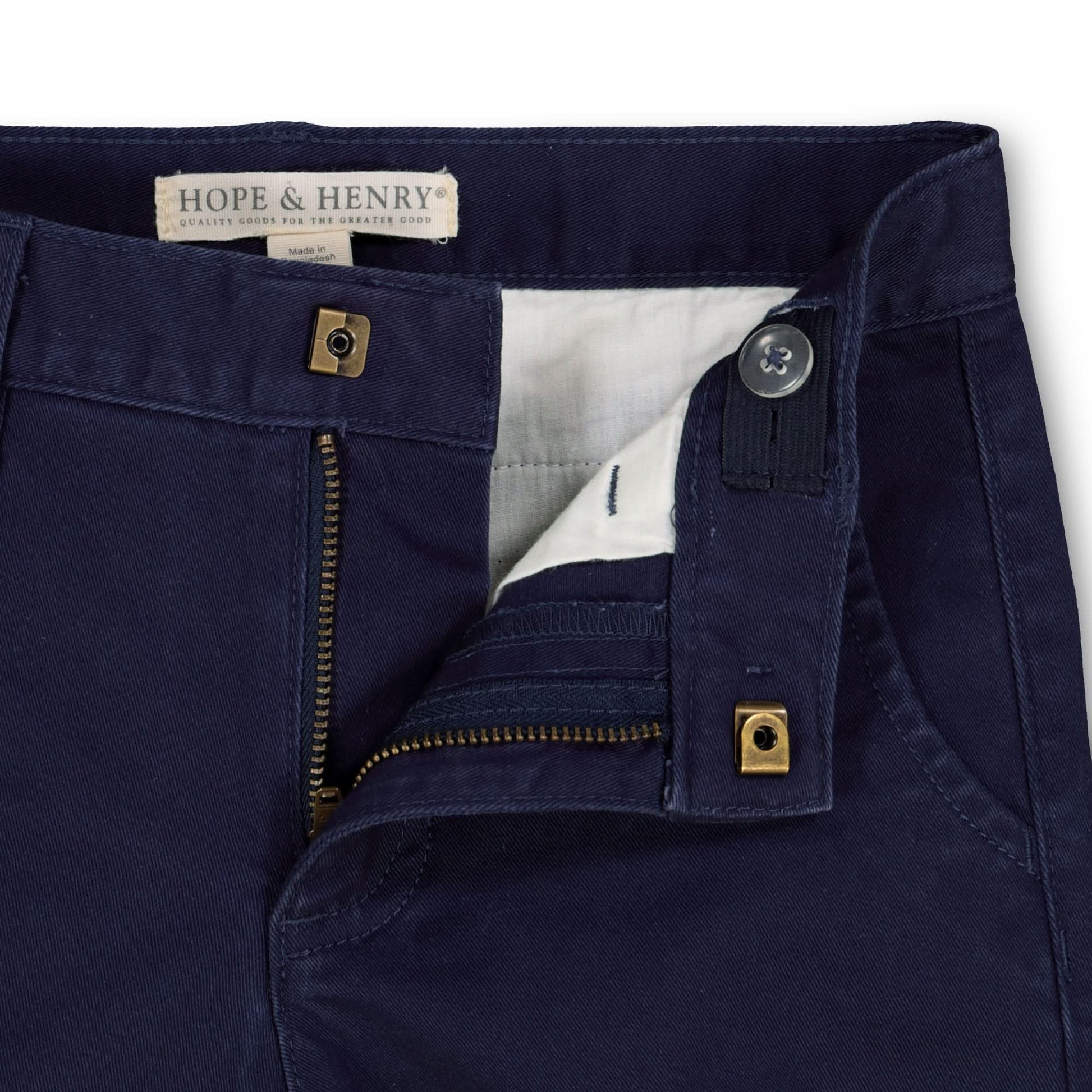 Organic Stretch Twill Chino - 97% Organic Cotton