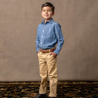 Organic Skinny Stretch Twill Chino - 97% Organic Cotton