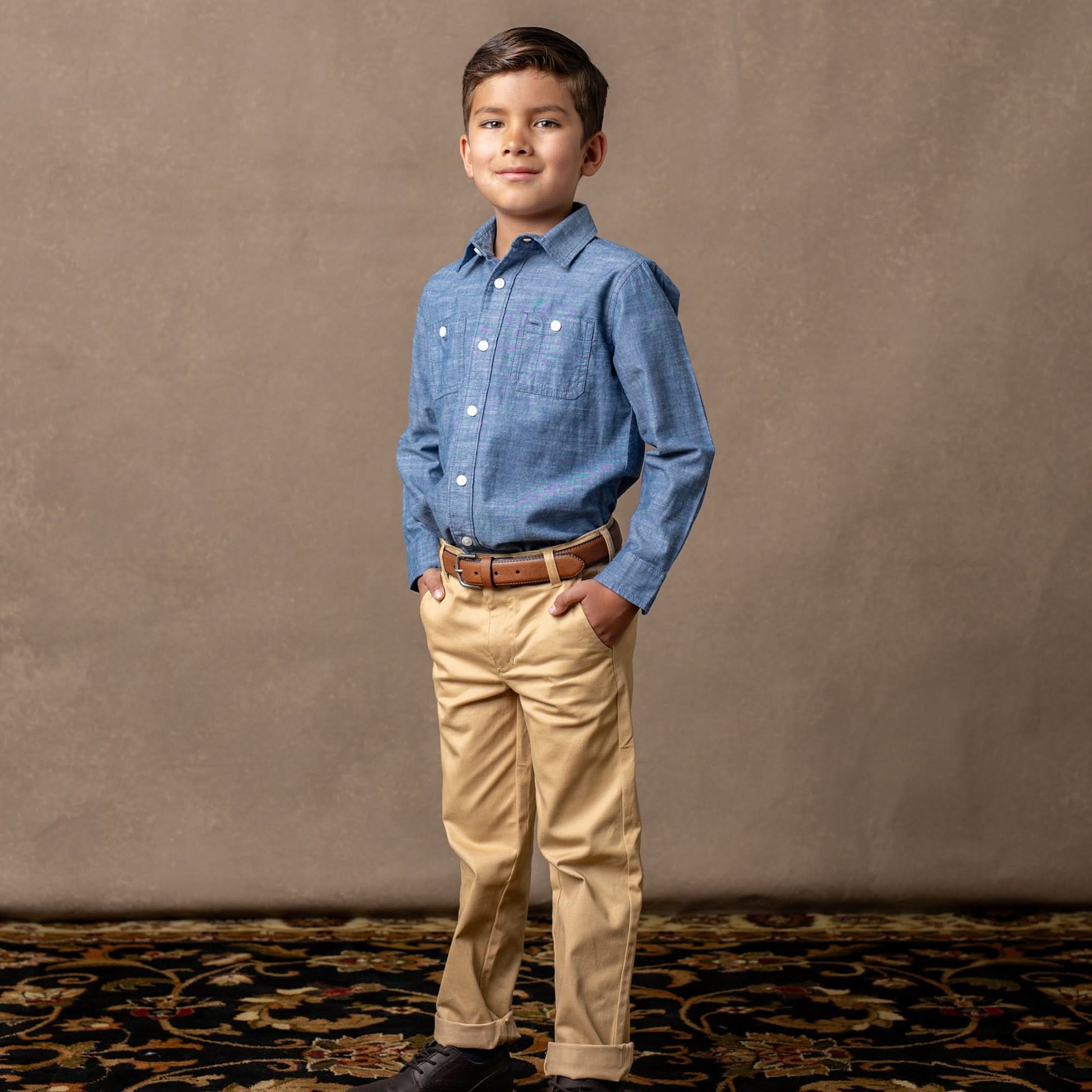 Organic Stretch Twill Chino - 97% Organic Cotton