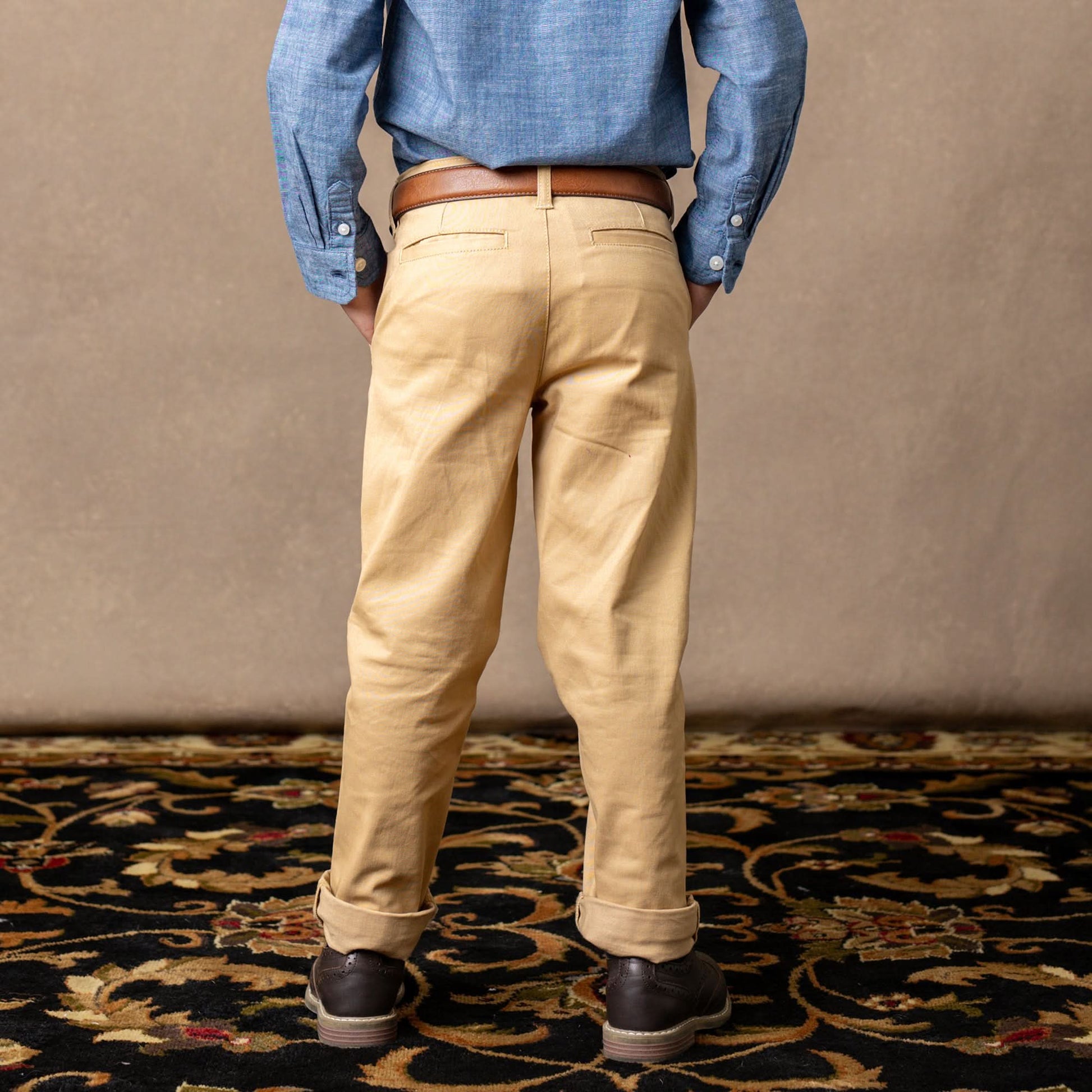 Organic Stretch Twill Chino - 97% Organic Cotton