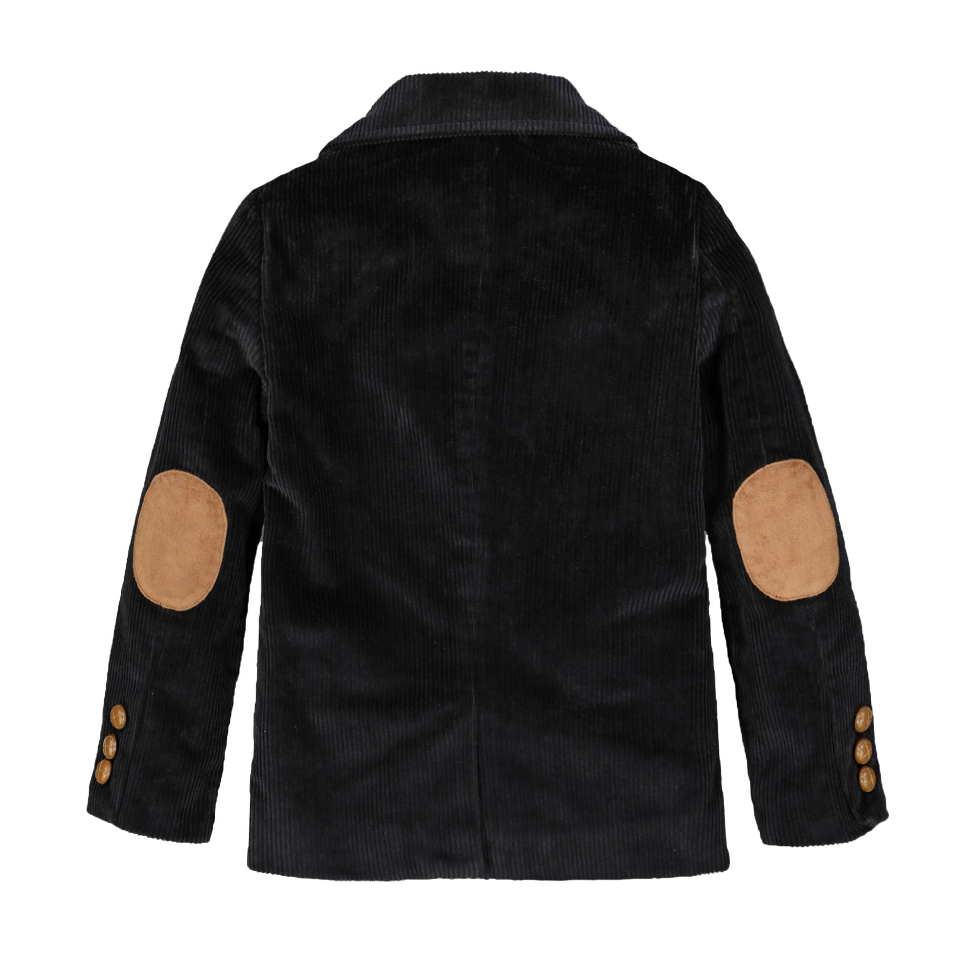 Organic Corduroy Blazer with Elbow Patches - 98% Organic Cotton
