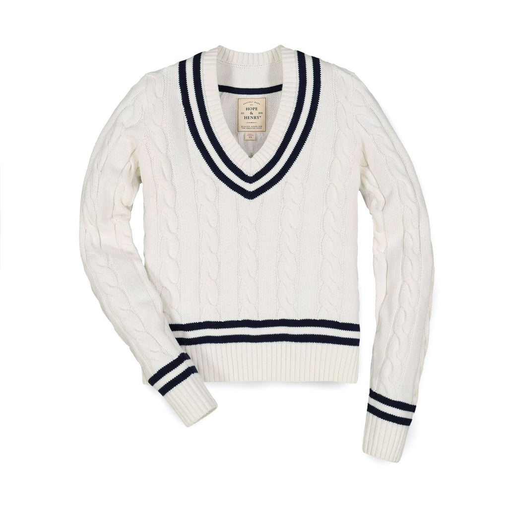 V-Neck Cricket Sweater