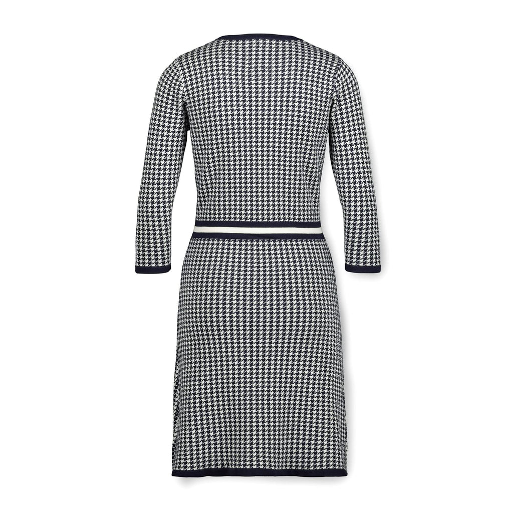 3/4 Sleeve Fit and Flare Sweater Dress
