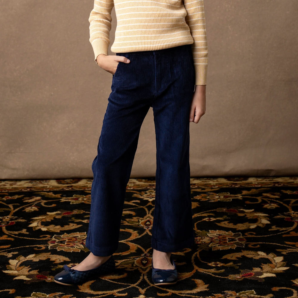 Straight Leg Corduroy Pant - 98% Organic Cotton