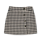 Flannel Mini Skirt
