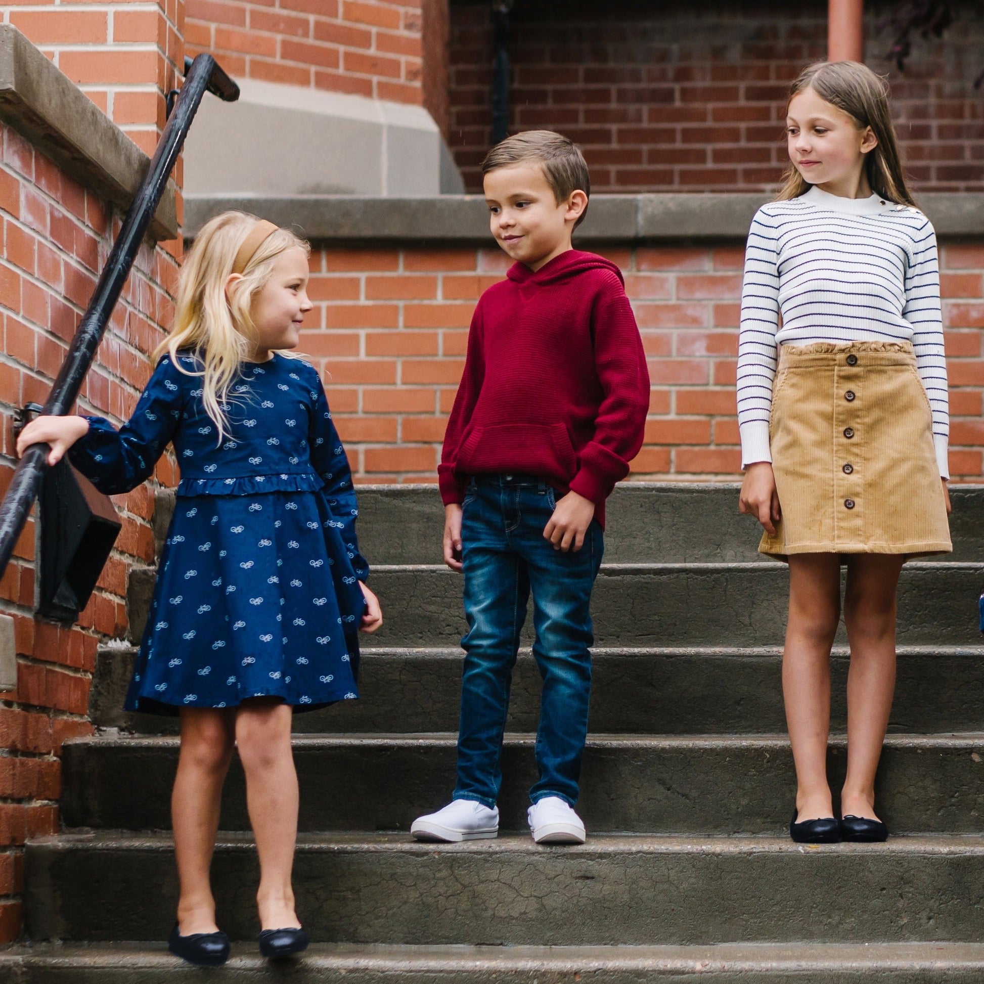Ruffle Waist Dress - Made with Organic Cotton. - 97% Organic Cotton