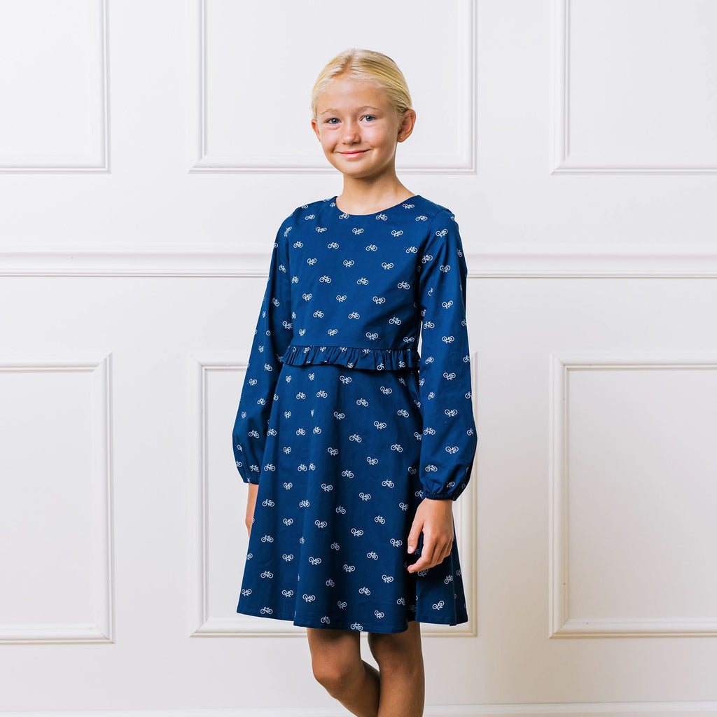 Ruffle Waist Dress - Made with Organic Cotton. - 97% Organic Cotton