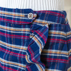 Organic Flannel Ruffle Skirt