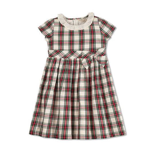 Ruffle Collar Organic Party Dress
