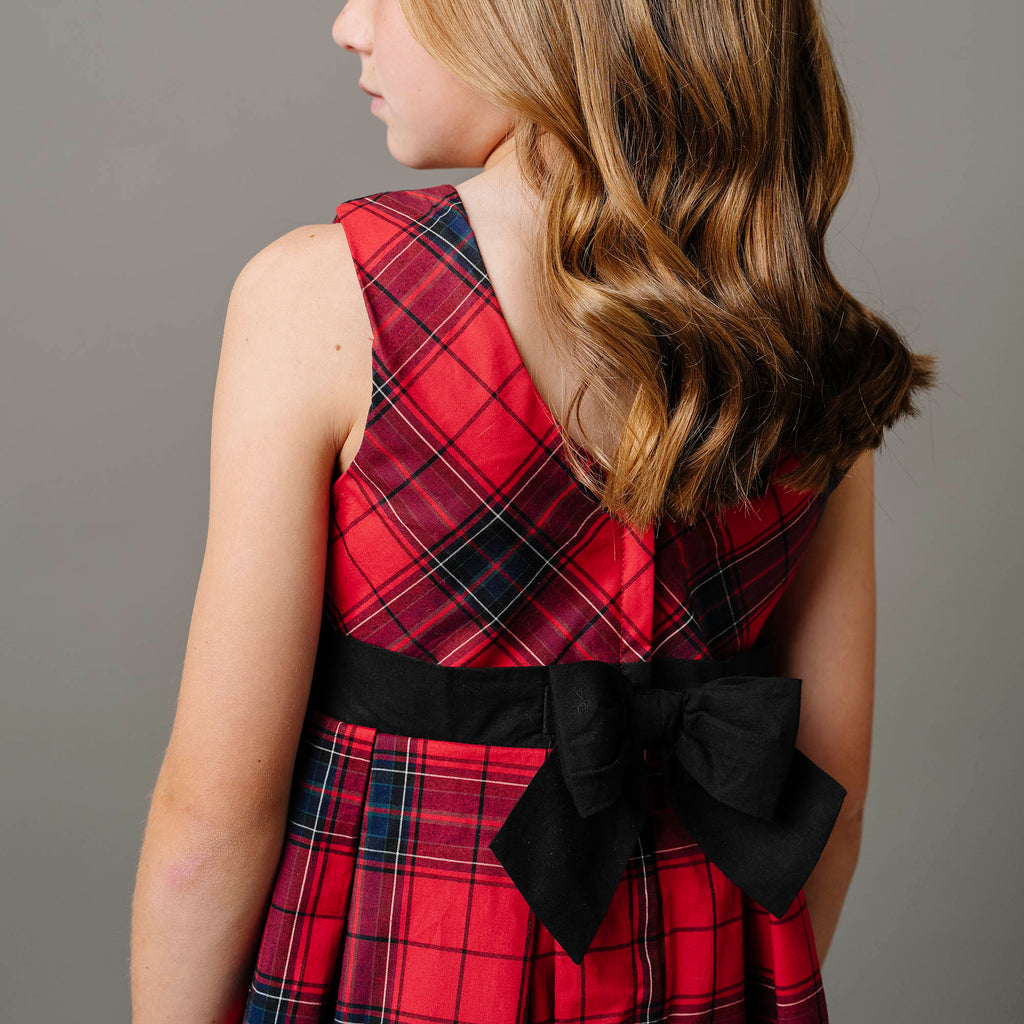 Organic Pleated Party Dress - 98% Organic Cotton