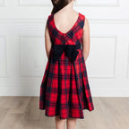 Organic Pleated Party Dress - 98% Organic Cotton