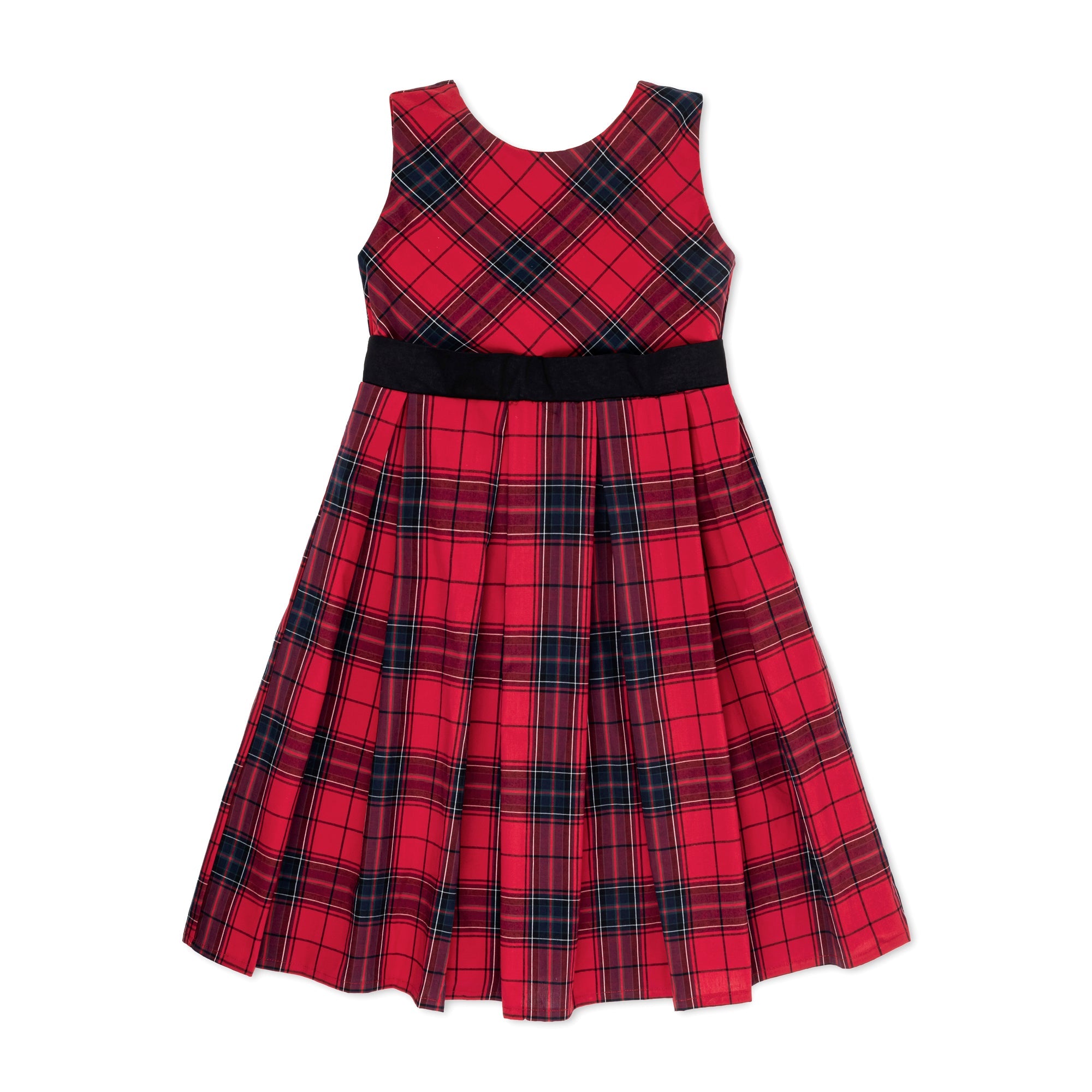 Organic Pleated Party Dress - 98% Organic Cotton