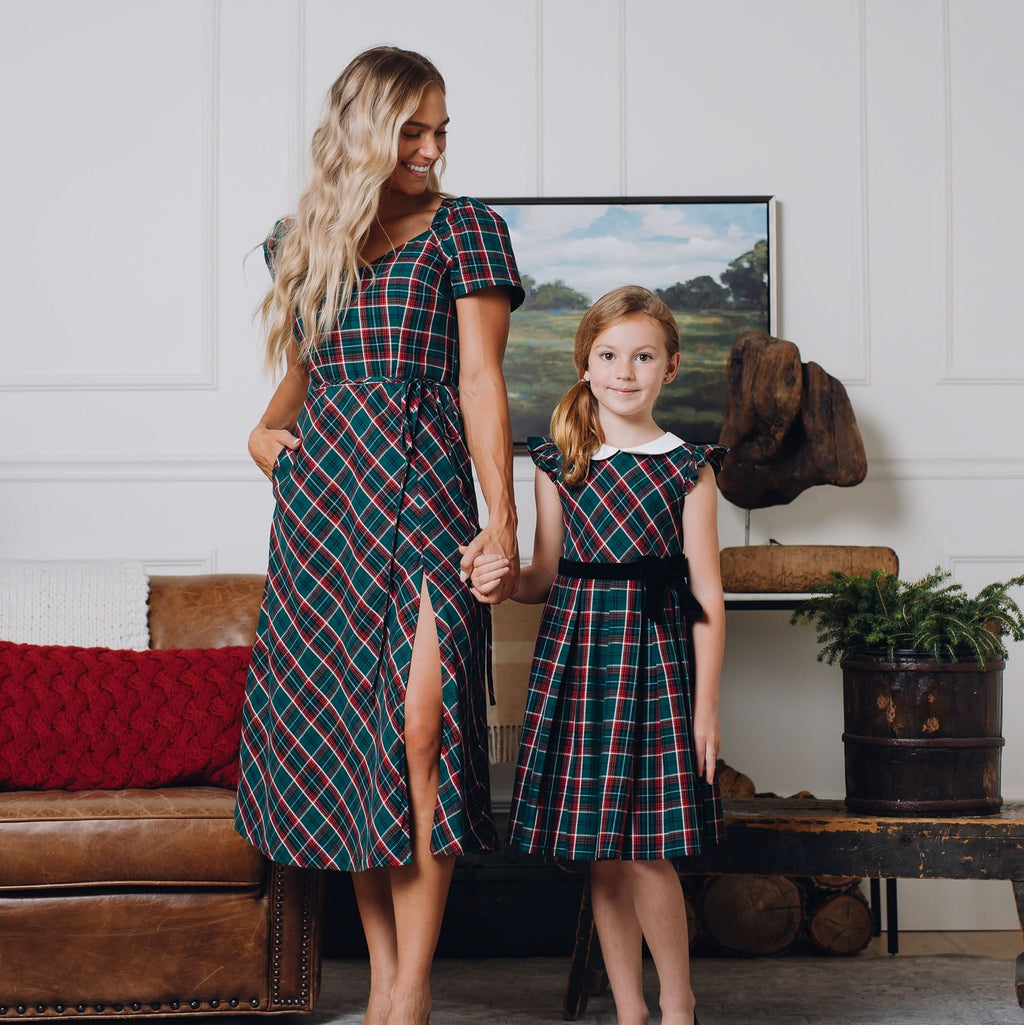 Organic Peter Pan Collar Party Dress