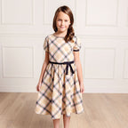 Puff Sleeve Party Dress - Made from Organic Cotton