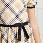 Puff Sleeve Party Dress - Made from Organic Cotton