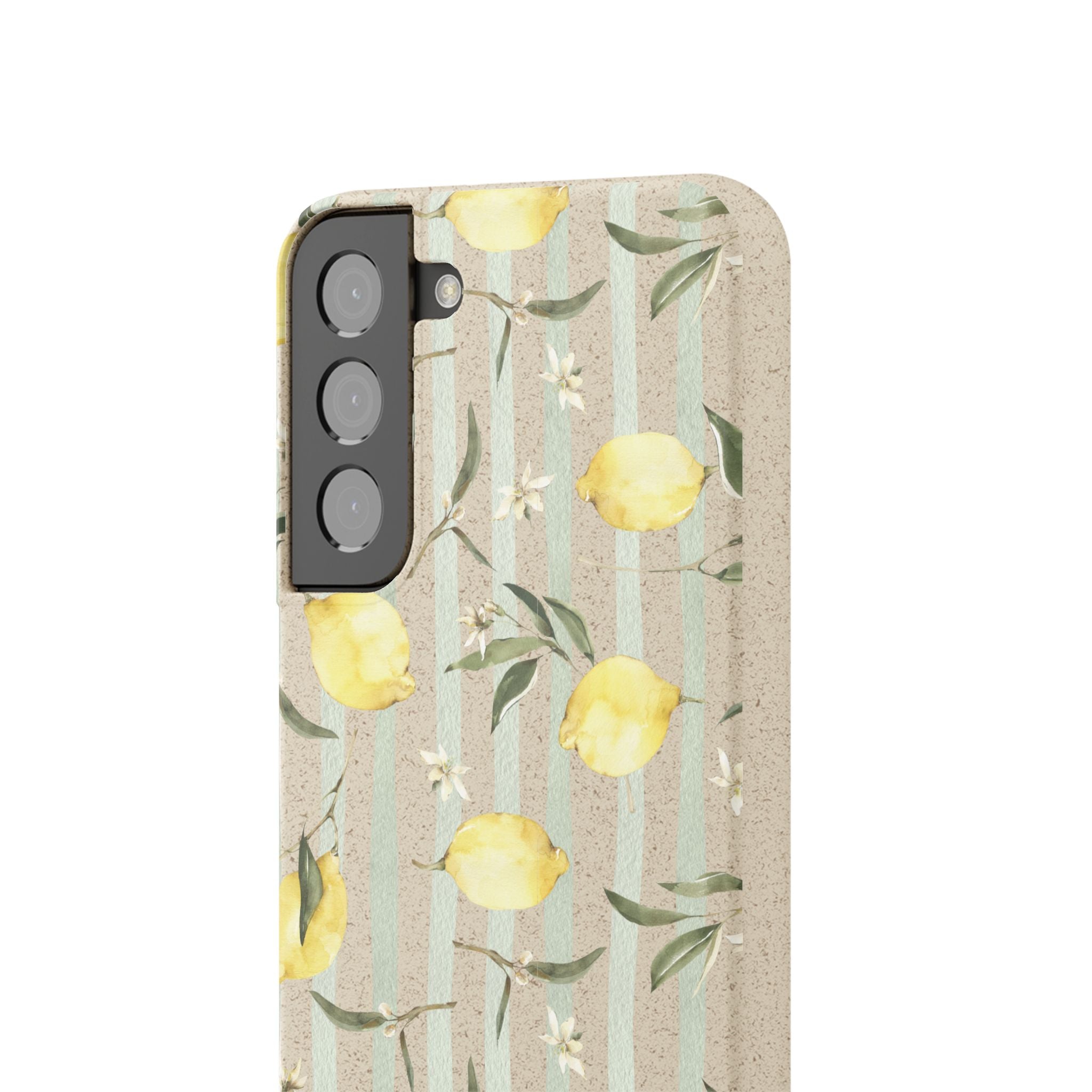 Plant based, biodegradable phone case - When life gives you lemons