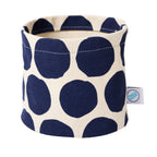 Large Circles Round Bin/Canvas Planter