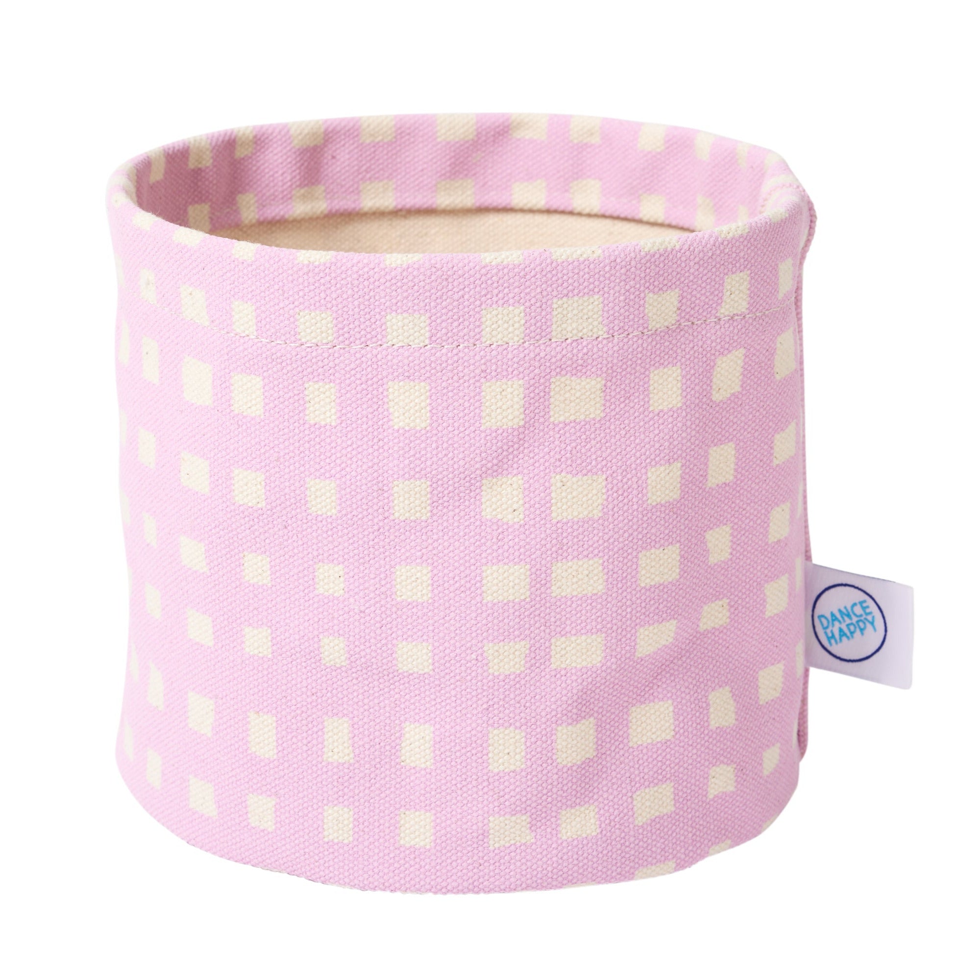 Micro Grid Round Bin/Canvas Planter