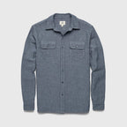 Zhu Double Gauze Shirt - Navy