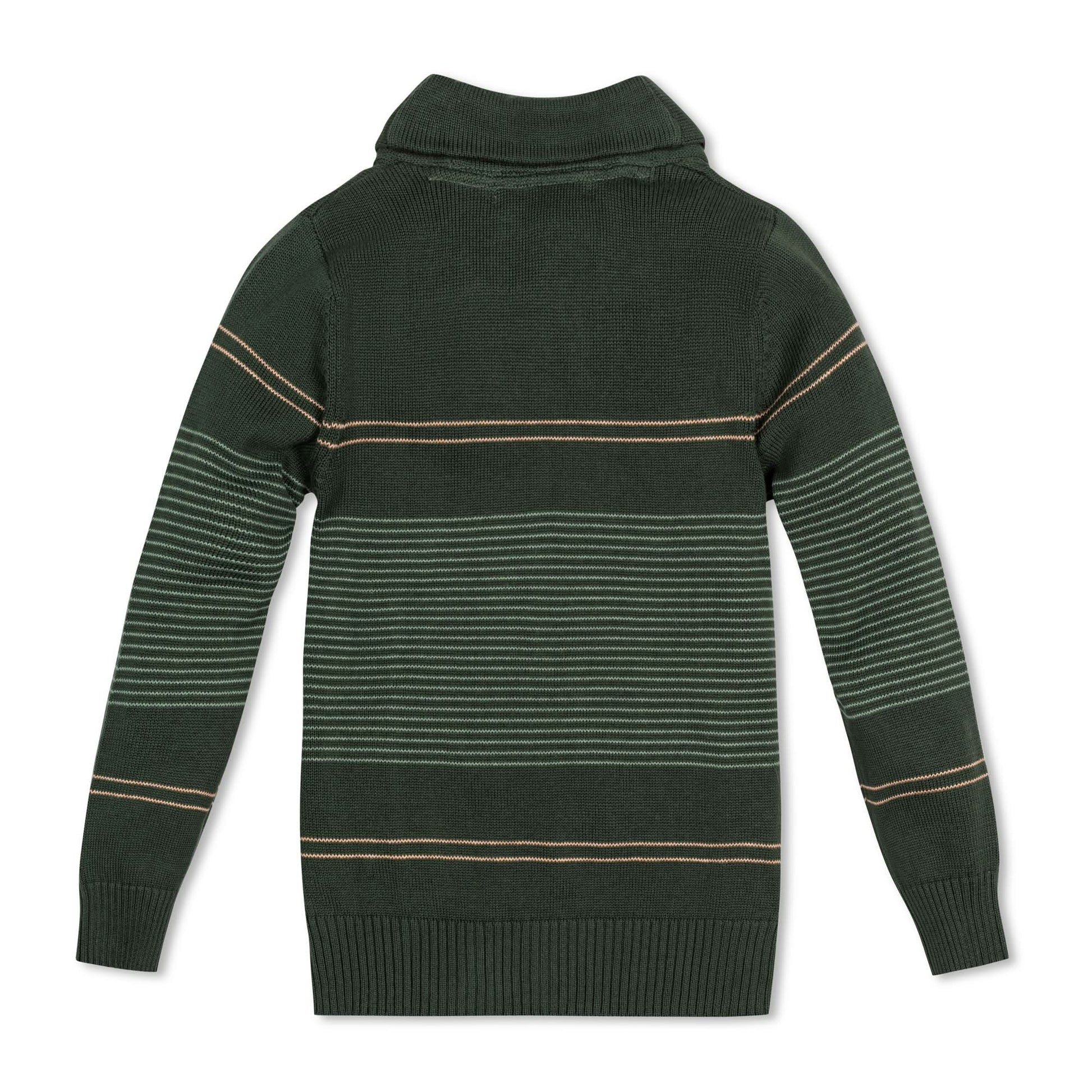 Organic Shawl Collar Sweater