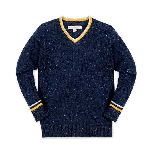 Organic V-Neck Sweater - 99% Organic Cotton