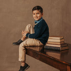 Organic V-Neck Sweater - 99% Organic Cotton