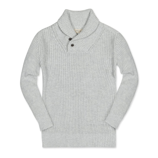 Organic Shawl Collar Sweater - Baby