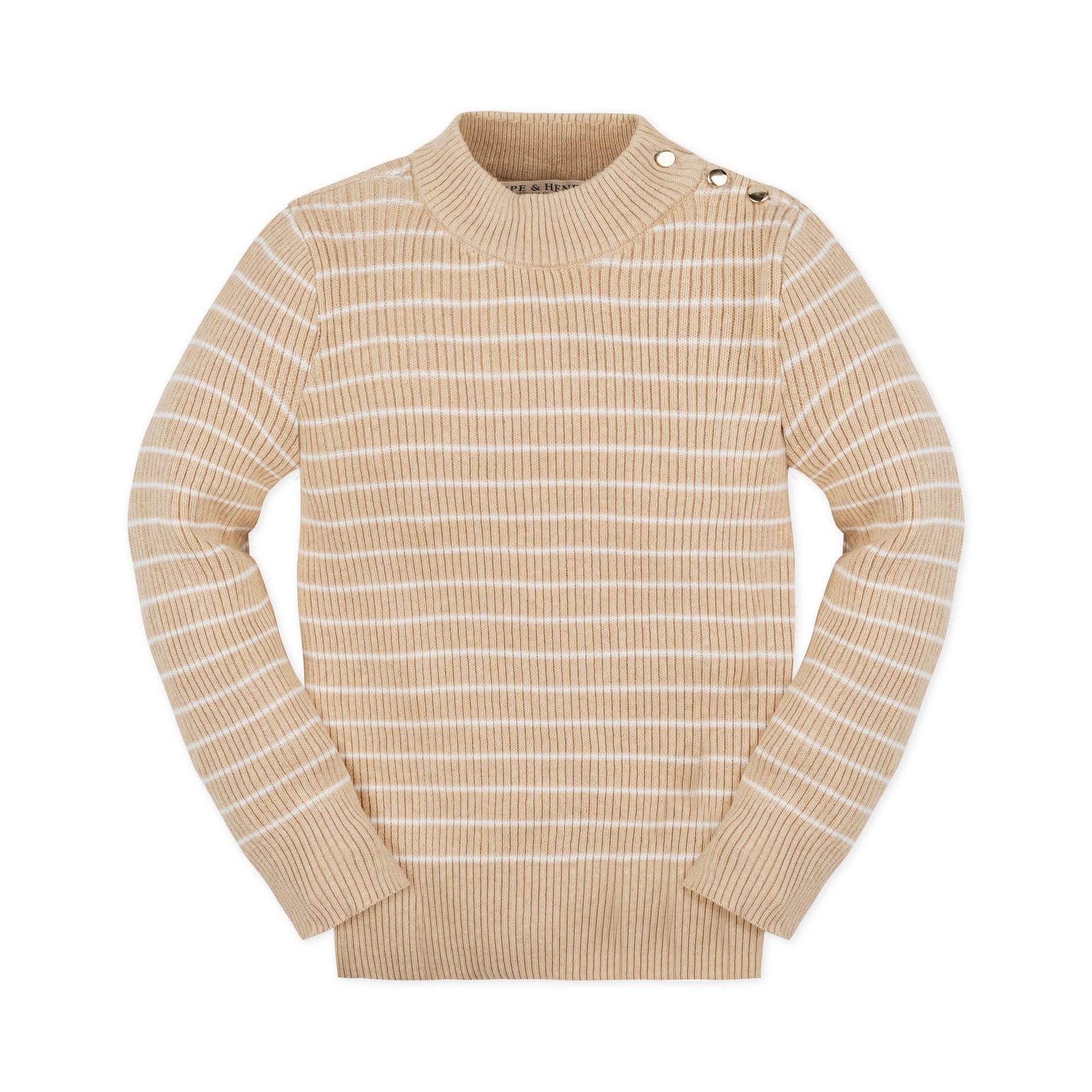 Organic Mock Neck Sweater