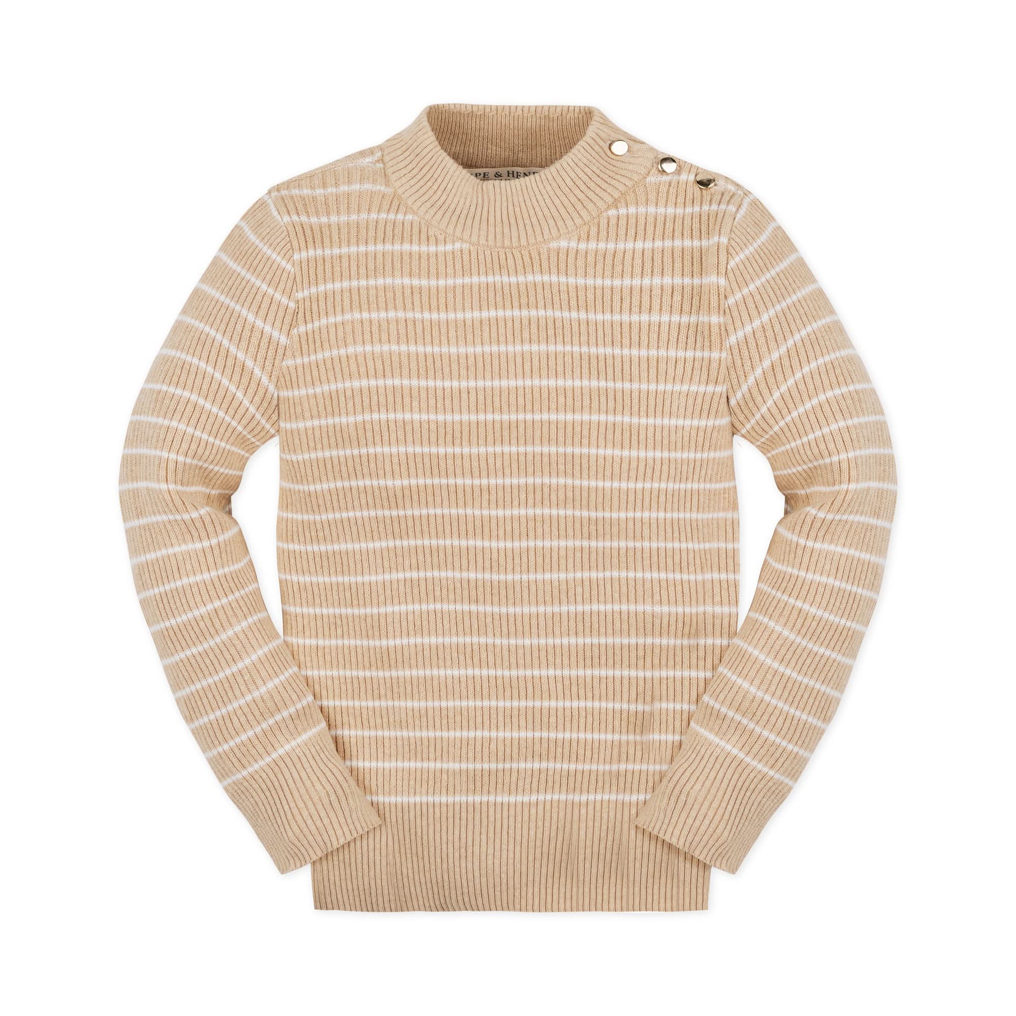 Organic Mock Neck Sweater