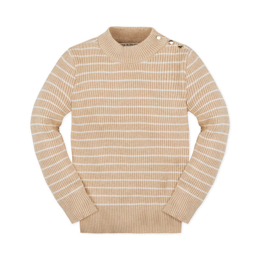Organic Mock Neck Sweater