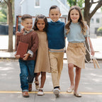 Organic Corduroy Cinch Waist Skirt - 98% Organic Cotton