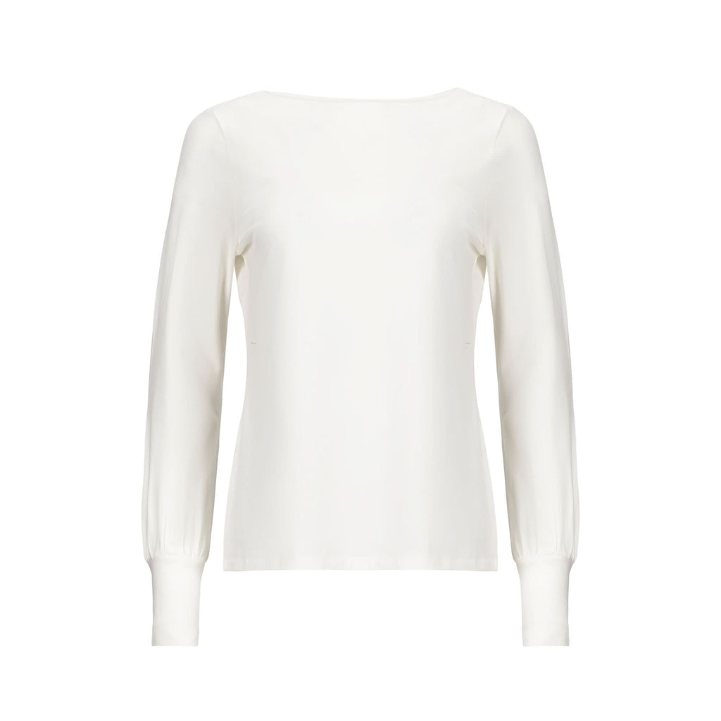 Organic Bellow Sleeve Knit Top - 95% Cotton