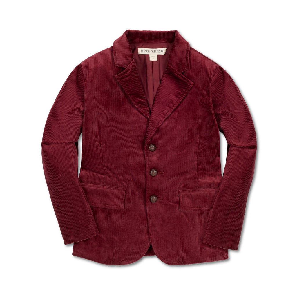Organic Corduroy Blazer - 97% Organic Cotton